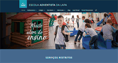 Desktop Screenshot of lapa.ea.org.br