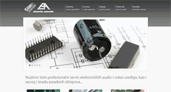 Desktop Screenshot of ea.com.hr